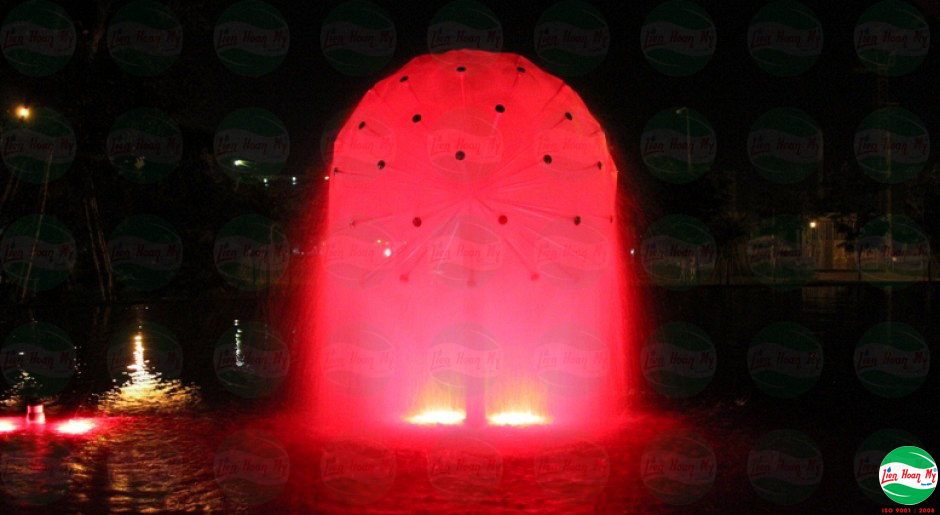 Phun nước nghệ thuật biệt thự Aroma Becamex